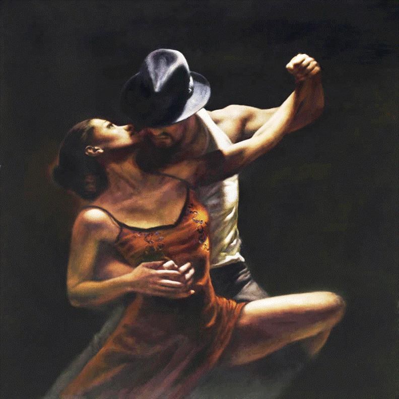 Flamenco Dancer Provocation by Hamish Blakely